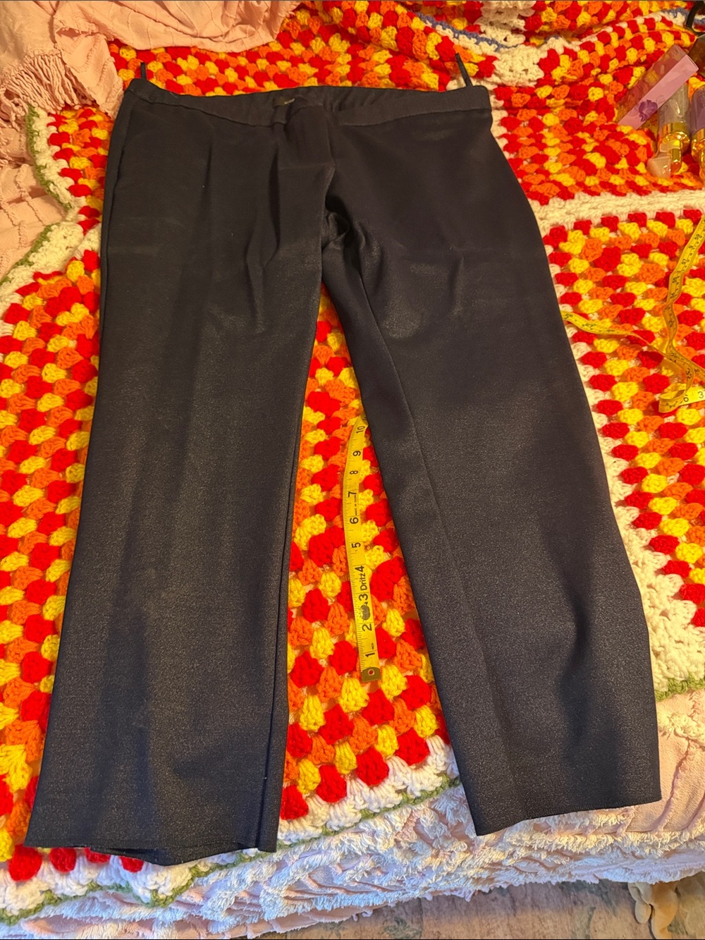 Amanda & Chelsea Black Men's Dress Pants — Straight Leg